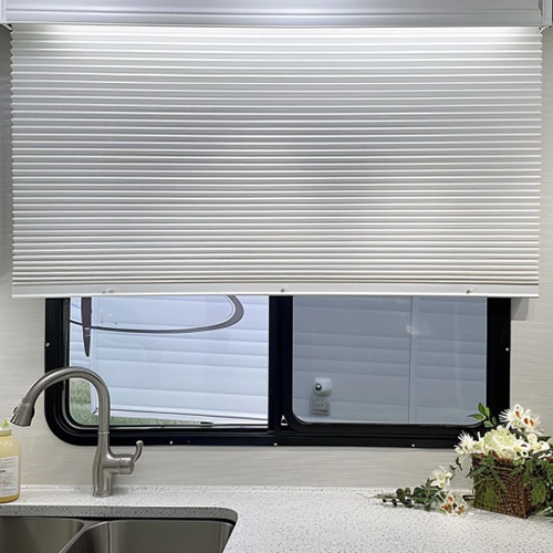 RV Double Cellular Shades - Kitchen